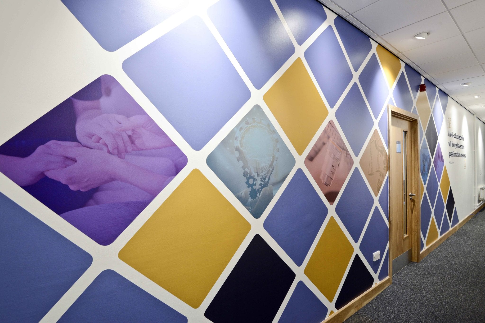 HE Corridor at Accrington